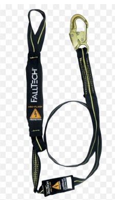 FALLTECH ARC FLASH ENERGY ABSORBING LANYARD WEBBING LOOP / SNAP HOOK