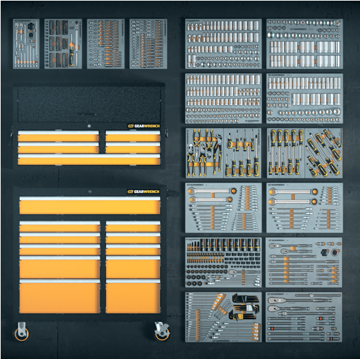 GEARWRENCH MEGAMOD 873 TOOL SET