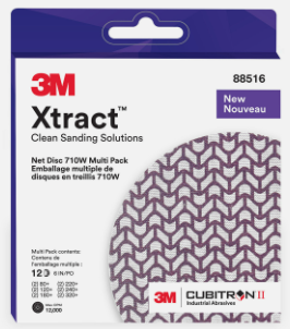 3M Xtract™ Cubitron™ II Net Disc 710W, 6 In NH, 50 Pack - Painters - 6