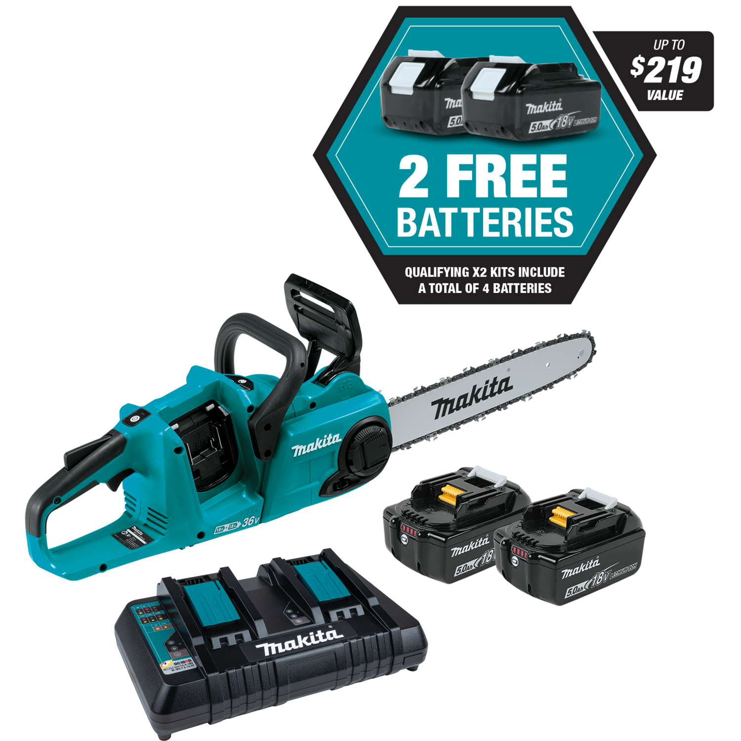Makita chainsaw 2025 kit