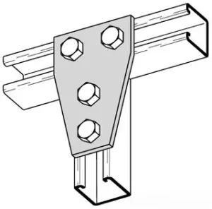 B136 4-Hole T-Gusseted
