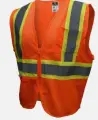 TWO TONE TRIM HVY DUTY, MESH, ORANGE