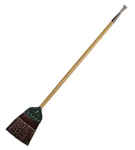 Broom w/ scraper