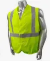 HEAVY DUTY 2 TONE SURVEYOR VEST GREEN  XXL