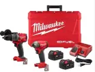 MILWAUKEE M18XC5.0  FUEL IMPACT DRIVER KIT 2PC COMBO KIT