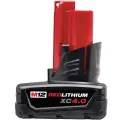 Milwaukee® M12XC RED 4ah lith-ion battery