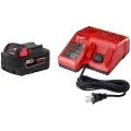 Milwaukee® M18XC 5AH REDLithium battery & charger