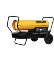 Pinnacle Master Industrial 215,000 BTU Kerosene Diesel Forced Air Heater with Thermostat