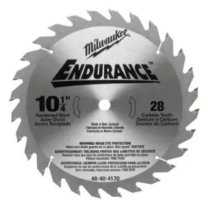 Carbide teeth circular saw blade