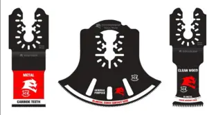 bimetal oscillating blade set