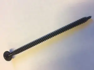 Self drilling pancake head