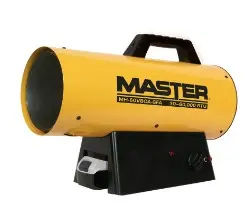 PINNACLE MASTER 60,000 BTU BATTERY OPPERATED LP FORCED AIR HEATER