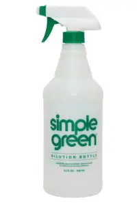 Simple green bottle