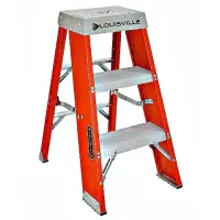 red step ladder