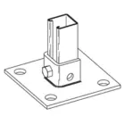 B279 Post Base 1-5/8