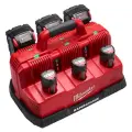 Milwaukee® M12/M18 six pack rapid charger station