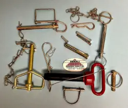 Pins, retainers, and fasteners