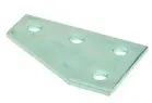 DENALI B142 4-HOLE CORNER GUSSETT PLATE ZINC PLATED