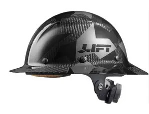 lift hard hat black camo