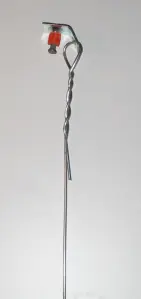 Hanger wire w/ pin & clip