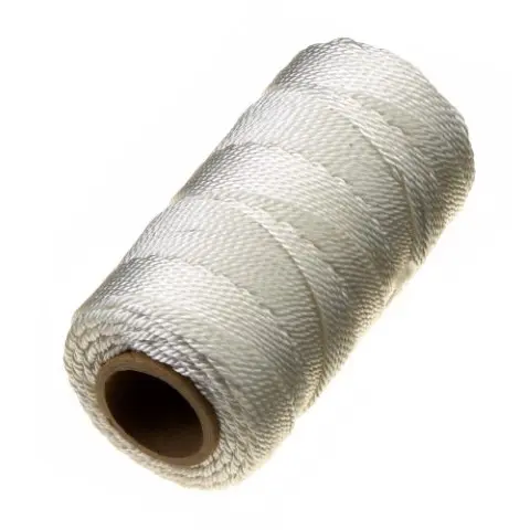 Braided Nylon Twine #18 white