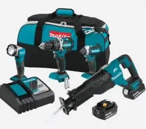 MAKITA 18 4PC KIT