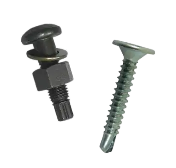 assortment of different metal fasteners