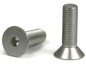 Socket cap screw flat