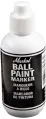 Ball paint marker red