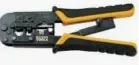 KLEIN RATCHETING DATA CABLE CRIMPER