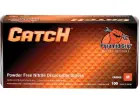 ADENNA CATCH ORANGE NITRILE GLOVE TEXTURED LARGE 9 MIL POWDER FREE BOX/100