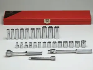 Wright 3/8"Dr Metric Standard & Deep set 