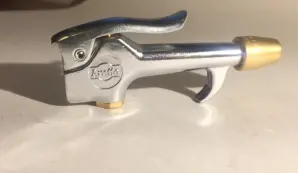 Safety blow gun