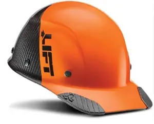 lift hard hat cap orange