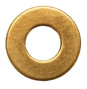 Brass flat washer
