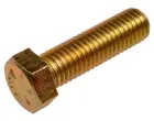 HEX CAP SCREW L9  ZINC-YELLOW