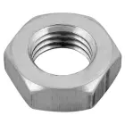 Fin Hex Jam Nut NC Zinc 7/16-14