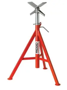Folding pipe stand