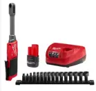 MILWAUKEE M12 FUEL INSIDER EXTENDED REACH BOX RATCHET KIT