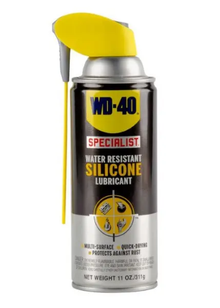 Silicone Lubricant Spray, WD-40 Water Resistant Silicone