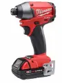 MILWAUKEE M18 B/L FUEL 1/4 HEX IMPACT DRIVER W/ ONE KEY  TOOL ONLY